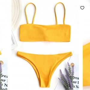ZAFUL Cheeky Yellow Bikini